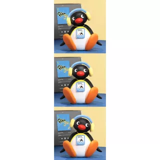 MarTUBE Pingu Shake-Head Bluetooth Speaker Wireless ลำโพงวงโคจร