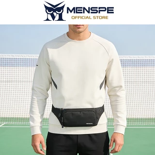 Menspe Mens กระเป๋าคาดเอวกีฬา Unisex Cross Body Bag กระเป๋าคาดหน้าอกปรับกระเป๋าวิ่งกันน้ําออกกําลังกาย