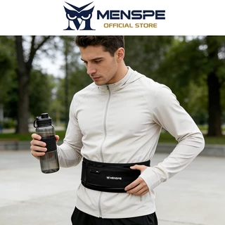 MENSPE กระเป๋าคาดเอวกีฬาปรับได้กันน้ําเข็มขัดวิ่ง Fanny Pack พร้อมแถบสะท้อนแสงสําหรับออกกําลังกายกีฬากลางแจ้ง