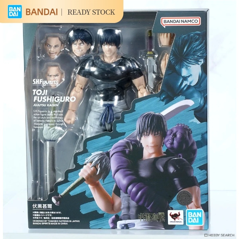[คลังสินค้าพร้อม] BANDAI สินค้าใหม่ SHF JUJUTSU TOJI FUSHIGURO เคลื่อนย้ายได้