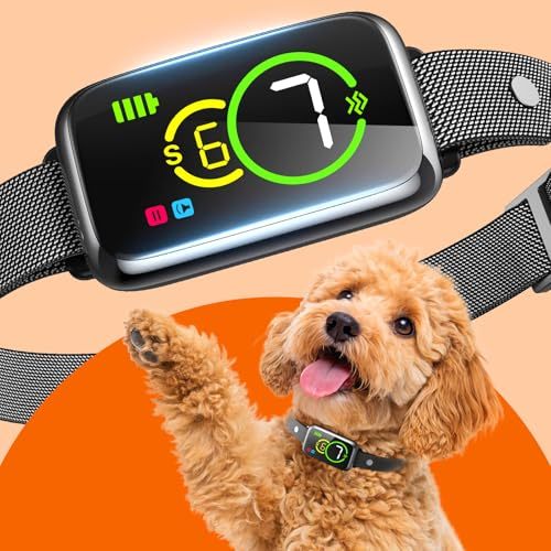 1s หยุดเห่า สุนัขสมาร์ท Bark COLLAR Humane Anti Barking อุปกรณ์ Beep & Vibration 7 ปรับความไว Ultra-Light Bark Collar สําหรับสุนัขขนาดกลางขนาดเล็ก