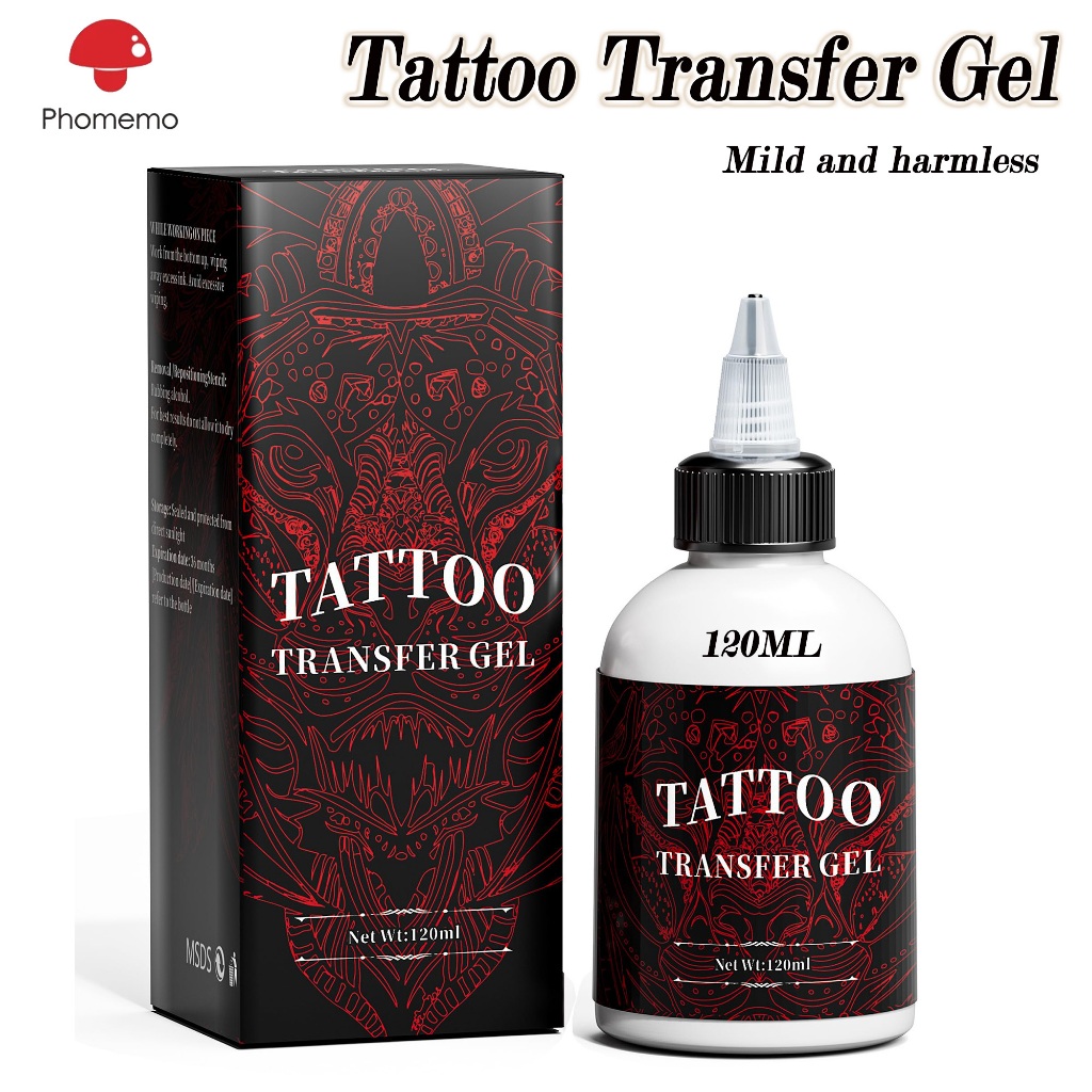 Phomemo Tattoo Transfer Gel Stencil Geltattoo maker สําหรับเด็กสําหรับ Tattooing Tattoo Supplies สํา