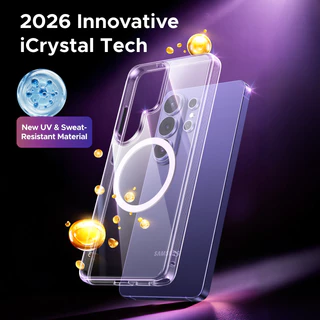 【Samsung S26 Series】UGREEN เคสโทรศัพท์แม่เหล็กโปร่งใสหรือสีดำ ป้องกันกระแทก Crystal Clear Original Protection Series Magnetic Transparent Phone Case สําหรับ Samsung S26 Ultra