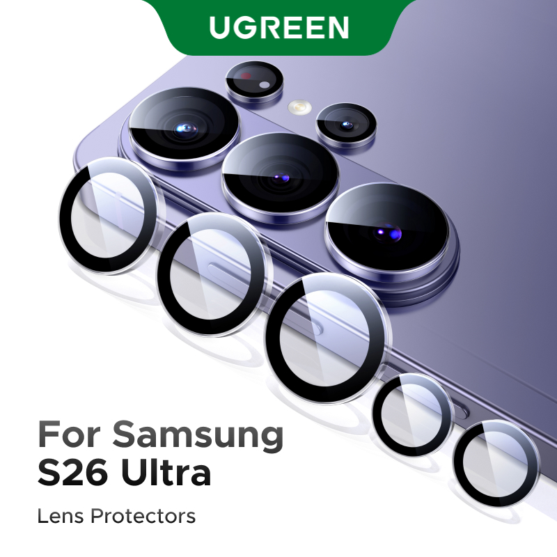 【Samsung S26 Ultra】UGREEN สําหรับฟิล์มกันรอยหน้าจอกล้อง Samsung S26 Ultra Independent full-coverage 