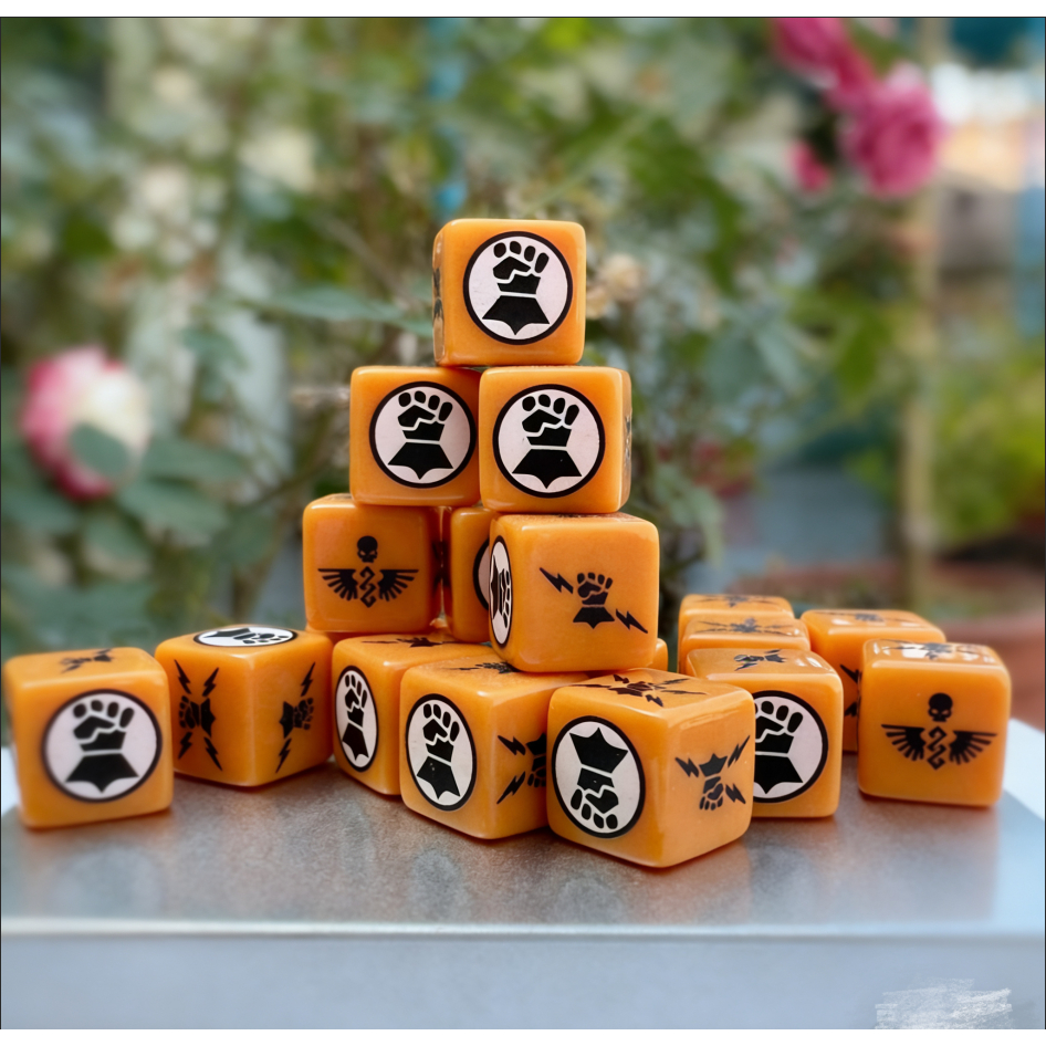 Warhammer 40K Dice Empire Fist Dice Empire Dice Warhammer AOS Warhammer TOW Old World Dice