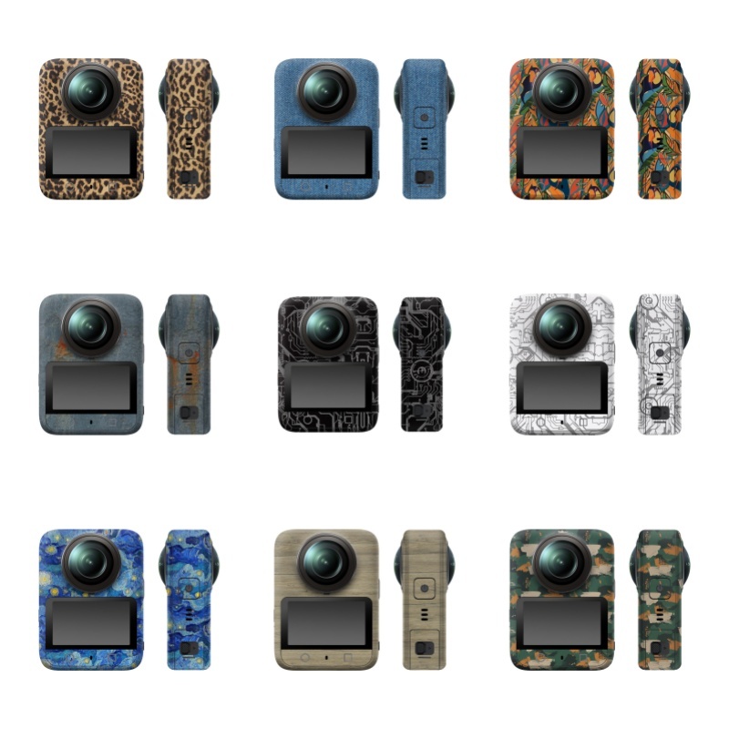 ฟิล์มป้องกันกล้อง DJI ใช้สำหรับกล้องกีฬา DJI Osmo 360 ฟิล์มติดกล้อง DJI ฟิล์มป้องกัน DJI อุปกรณ์เสริม DJI สติ๊กเกอร์กล้อง DJI ฟิล์มติดผิวกล้องกีฬา DJI Osmo 360