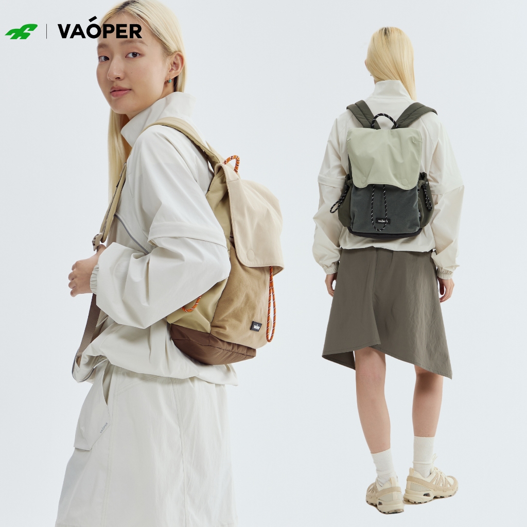 VAOPER x HELLOMALAO กระเป๋าเป้กีฬากลางแจ้ง | แบรนด์ร่วม | น้ำหนักเบา รองรับแล็ปท็อป 15 นิ้ว | N218