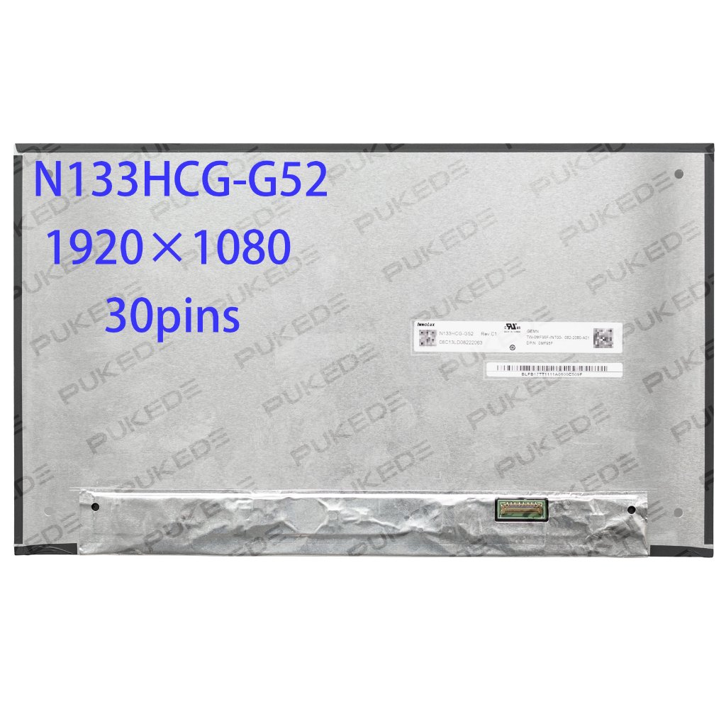 สําหรับ Dell Latitude 5300 5310 7300 7310 13.3 "นิ้วแล็ปท็อปหน้าจอ LCD N133HCG-G52 B133HAN05.6 LP133