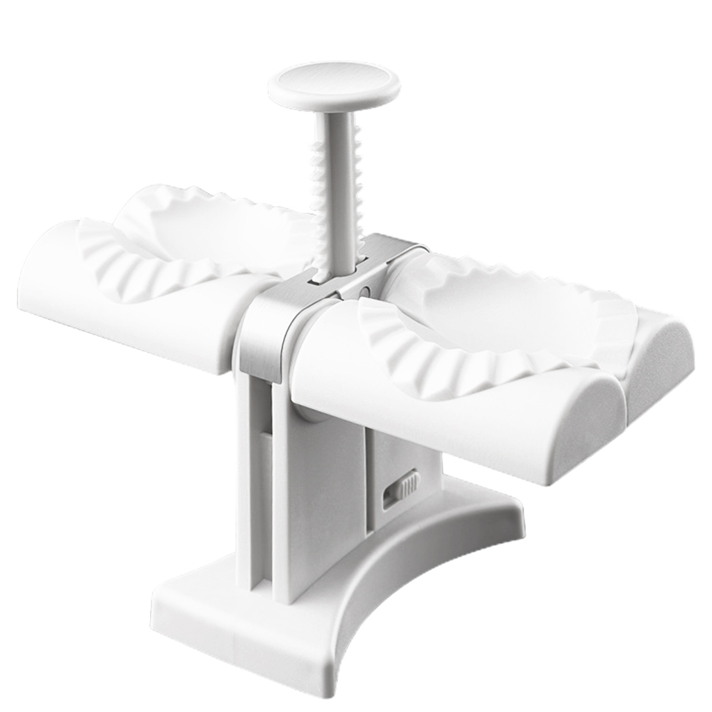 2 In 1 DIY Dumpling Maker คู่มือกด Dumpling Skin Stencil DIY เครื่องมือทําอาหาร