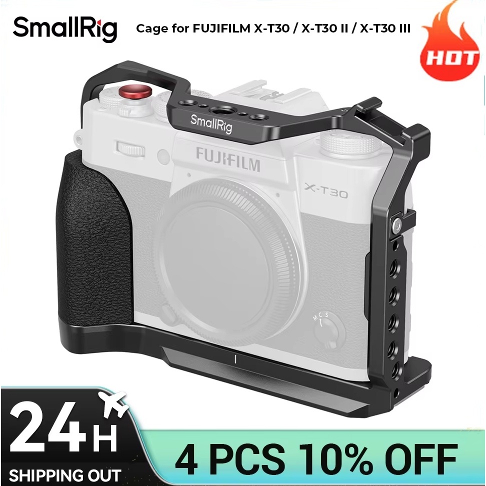 SmallRig X-T30 II / X-T30 III กล้อง Full Cage สําหรับ FUJIFILM X-T30 / X-T30 II /X-T30 III พร้อม Arc