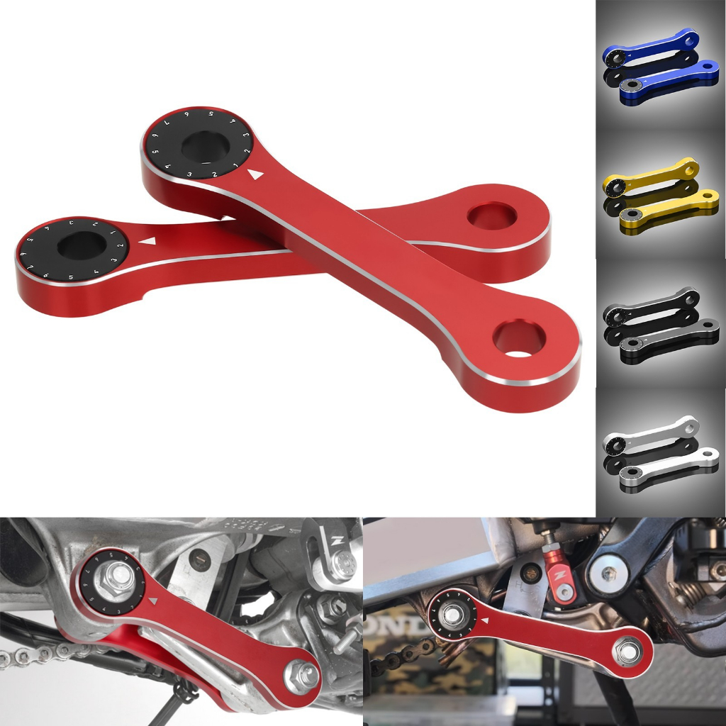 สําหรับ SUZUKI RM125 RM250 DRZ400 DRZ400E DRZ400S DR-Z400SM ลดลิงค์ปรับ Suspension Link