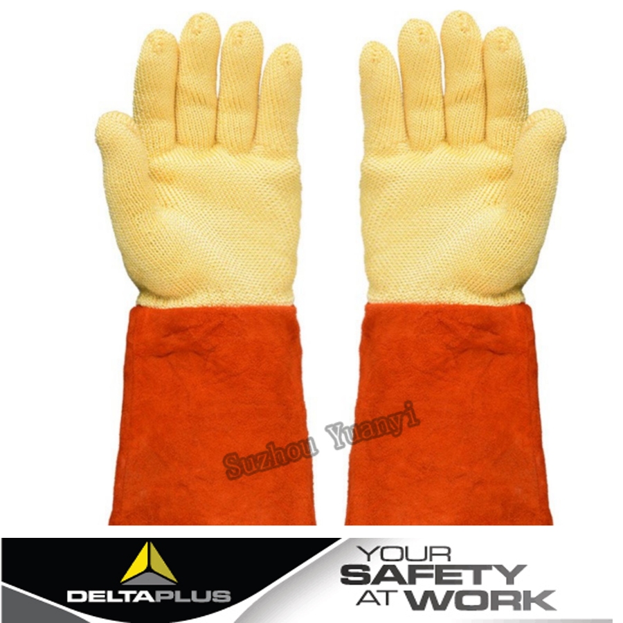 เดลต้าพลัส 203008 ถุงมือ ถุงมือทนอุณหภูมิสูง เคซีเอ15ที ป้องกัน250องศาอุณหภูมิสูงถุงมือป้องกันตัดถุง