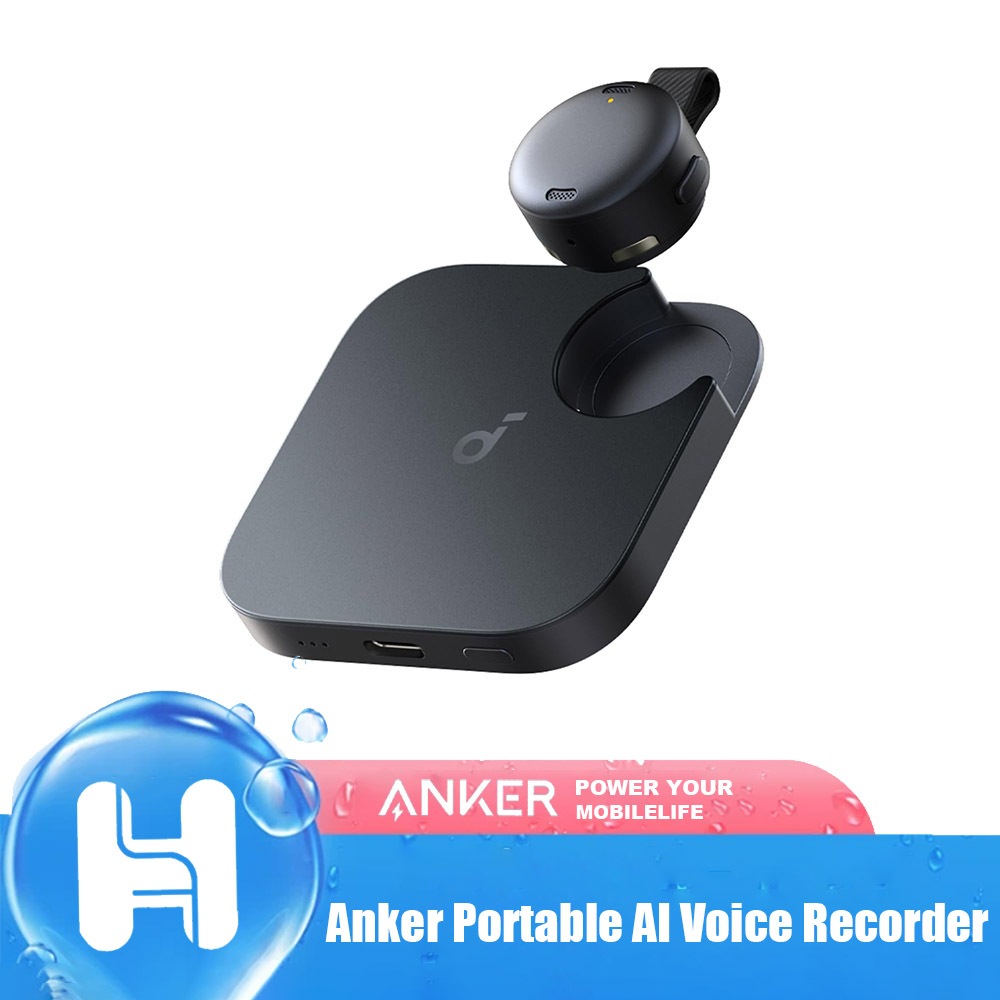 Soundcor e Work เครื่องบันทึกเสียง AI แบบพกพา, AI Note Taker, AI Trancription & Sumarization