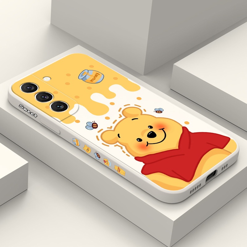 Honey Bear เคสโทรศัพท์สําหรับ Samsung Galaxy S23 Ultra S22 Plus S21 FE S20 5G ปกอ่อน