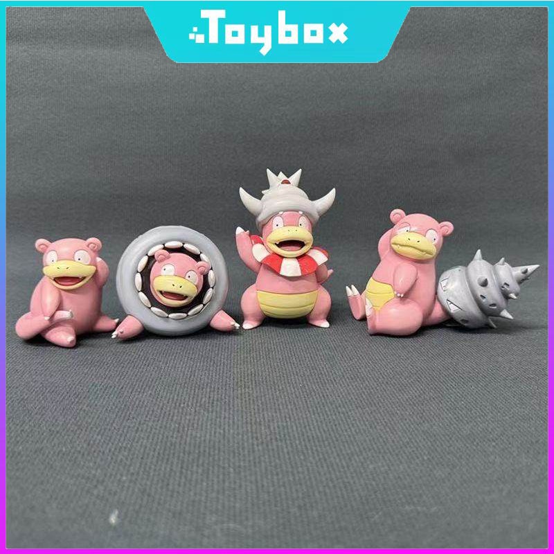 โปเกมอน 1:20 รุ่นคัดลอก Replica Slowbro Slowpoke Slowking PVC รุ่น