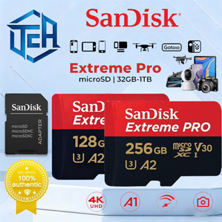 【รับประกัน 5 ปี】SanDisk Extreme Pro Micro SD Card 200MB/s 16…