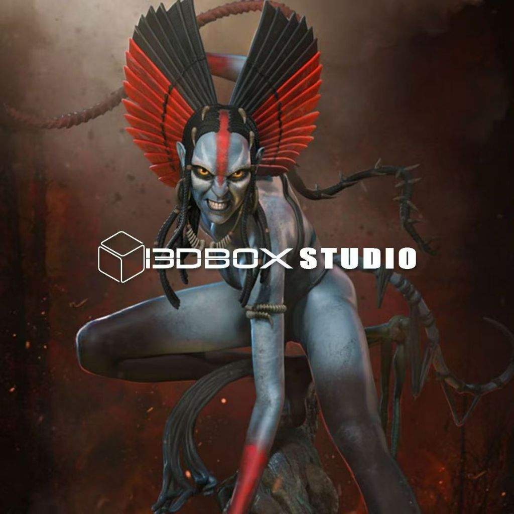 Avatar Fire and Ashes Varang Varang Witch รูปสีขาวรุ่น 12k ความแม่นยําสูง I4QO