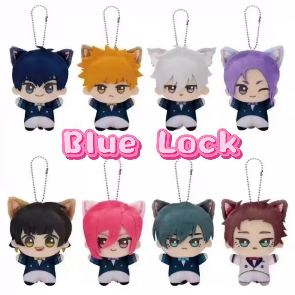 Anime BLUE LOCK ตุ๊กตา Plush น่ารัก Nagi Sishiro Mikage Reo Bachira Meguru Isagi Yoichi Chigiri Hyom