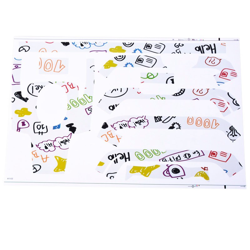 สติ๊กเกอร์สําหรับรีโมทคอนโทรล LDARC CT01