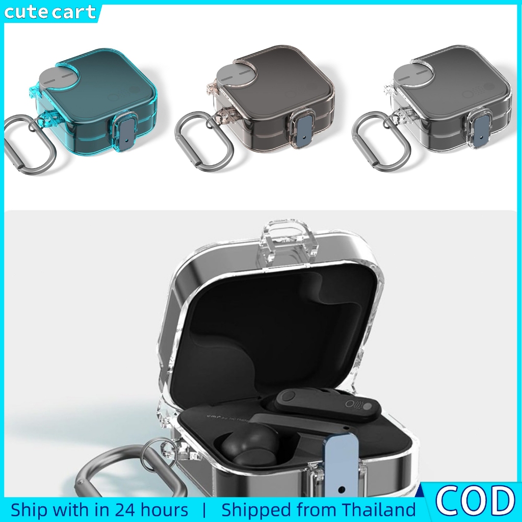 เคสกันกระแทกสําหรับ CMF Buds Pro 2, ฝาครอบป้องกันสําหรับงานหนักพร้อมตัวล็อคสําหรับ CMF Buds 2 Plus, 