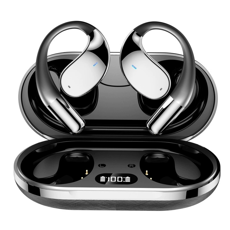 AI Translator Earbuds T1140 ภาษา Real-Time 60Hrs Playback Open-Ear Design Sports/Calls/Commute