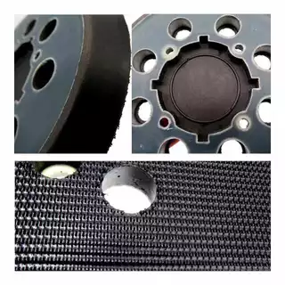 2PCS 125mm Random Orbital Sander Backing Pad | แผ่นขัดแบบห่วงตะขอขนาด 5 นิ้ว | 8 หลุม