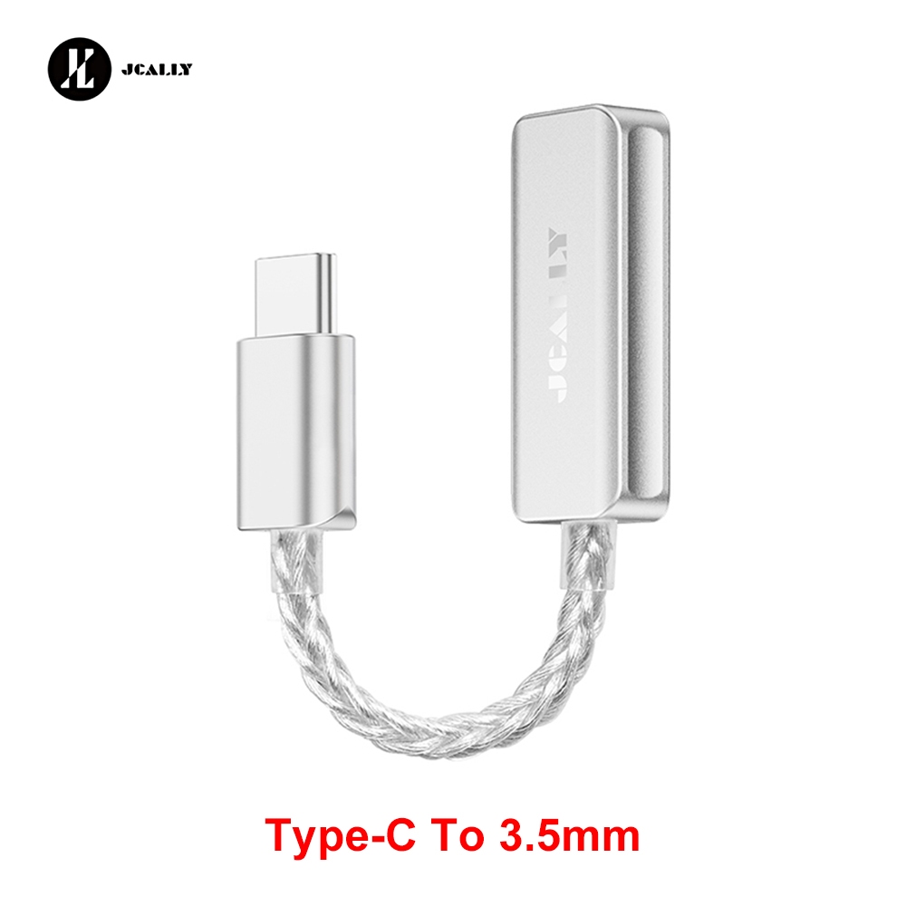 JCALLY JM98MAX Type-C ถึง 3.5 มม.การมองเห็นเครื่องขยายเสียงแบบพกพา Dual-Chip Noise Cancelling Lossle