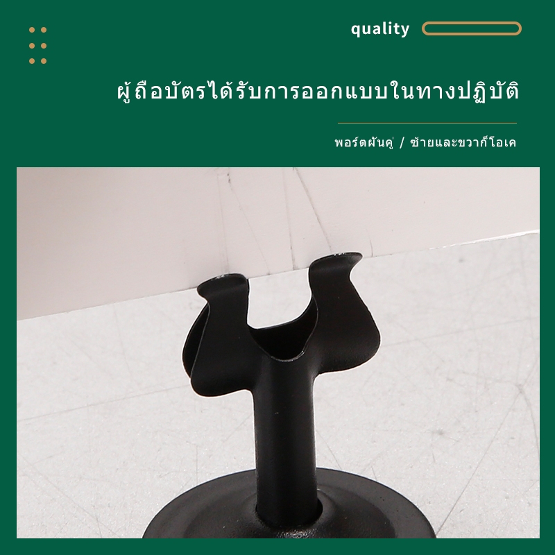 🔥ส่งจากกรุงเทพท้องถิ่น 🚚ที่เสียบเมนู ที่เสียบกระดาษ เสียบการ์ด นามบัตร วางตั้งโต๊ะ ขนาด 1.5 นิ้ว มี 4 สี เงิน /ดำ/ทอง/โรสโกลด์ Card/Menu Holders - รูปที่ 6