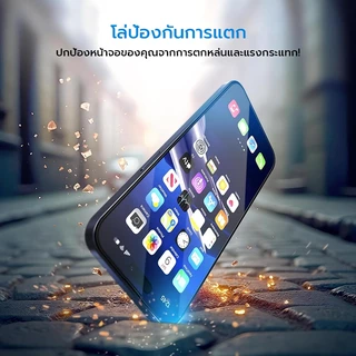 OSGEER ป้องกันหน้าจอกระจกนิรภัยเข้ากันได้กับ iPhone 18 17 Air 11 12 13 14 15 16e Pro Max, ฟิล์มกระจกพร้อมเครื่องมือติดตั้งไร้ฝุ่น