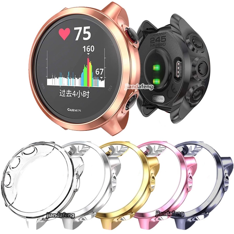 เคสป้องกัน TPU ป้องกันสําหรับผู้เบิกทาง Garmin 245 245Music