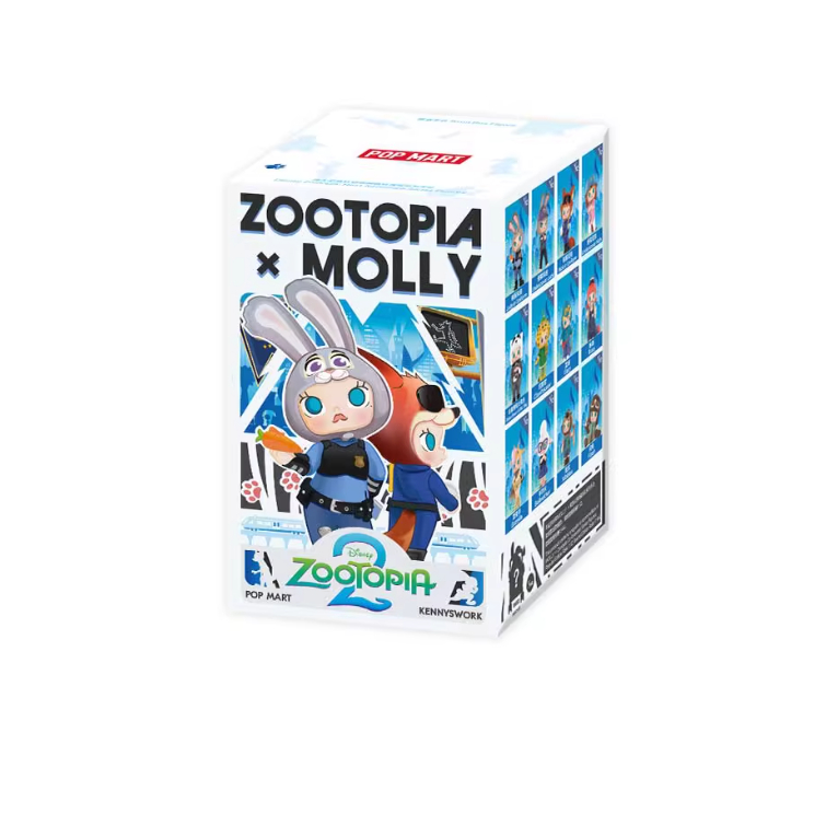MOLLY Zootopia 2 Co กล่องตาบอดทํามือซีรีส์แบรนด์ Gift Jewelry