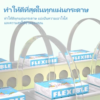 【1 ลัง 24 ห่อ】 LamPure ลายน่ารัก บรรจุภัณฑ์กระต่ายน่ารักผ้าเช็ดปาก 5 ชั้น 100 ชิ้น * 24 แพ็คผ้าเช็ด กระดาษทิชชู่แบบหนา Deluxe Comfort 5 ชั้น สำหรับใช้ทั้งแบบเปียกและแบบแห้ง เหมาะสำหรับทารก