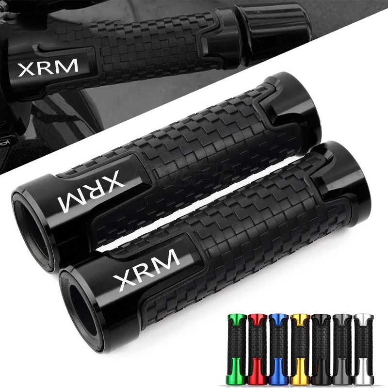 Handle Grip สําหรับ Honda XRM 110 XRM125 XRM CARB รถจักรยานยนต์ Hand Grips CNC อลูมิเนียมยางเจล Hand