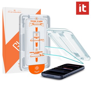 It Premium HDกระจกนิรภัยป้องกันหน้าจอพร้อมชุดติดตั้ง-Anti-Fi…