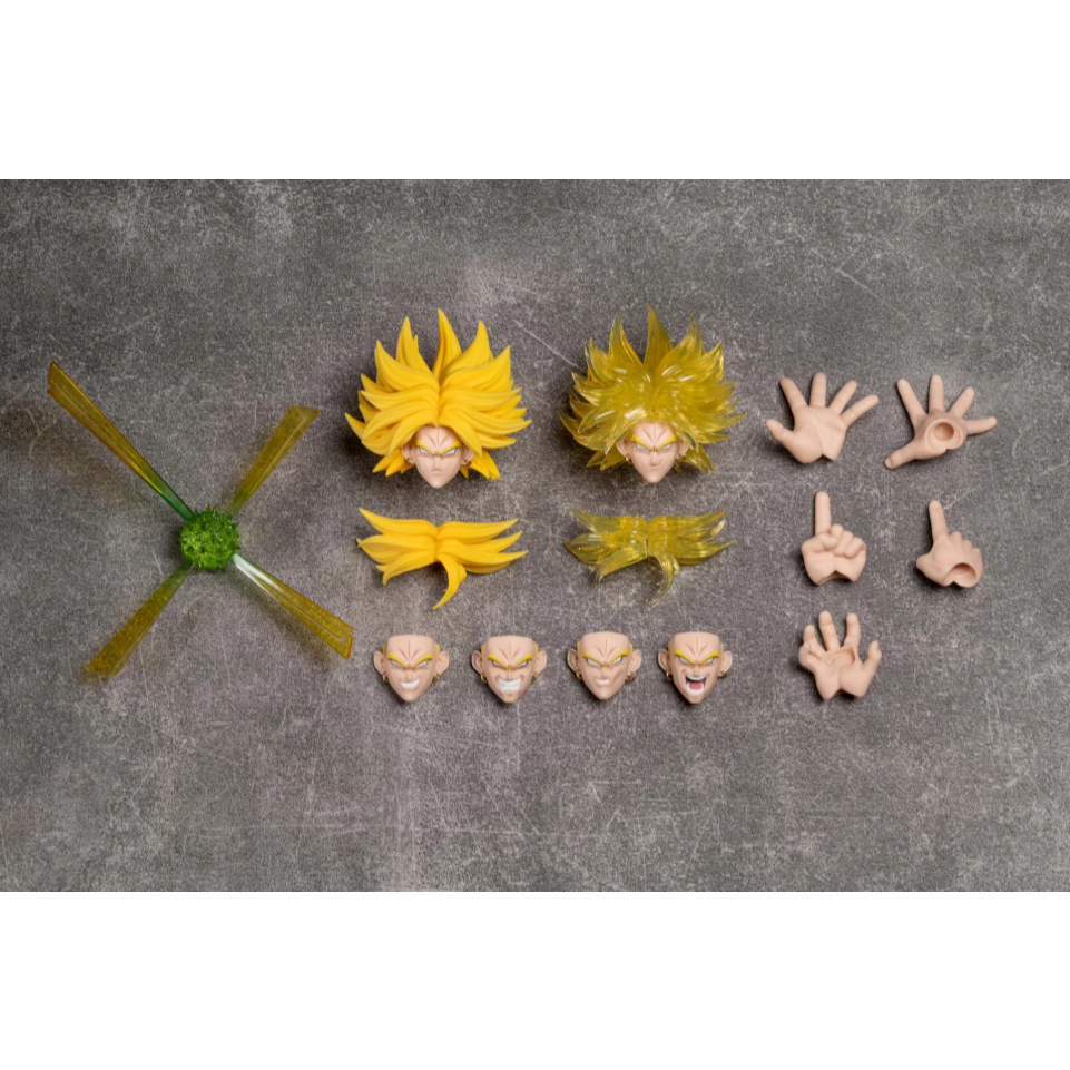 [Reissue] MP MODEL - Wild Force Accessory Pack MP Broly Head Sculpt Accessory Pack Kong Broly