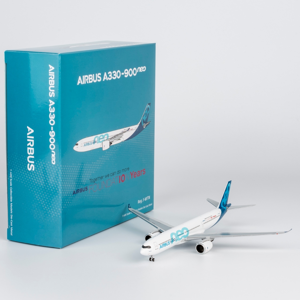 68004 Alloy Collectible Plane ของขวัญ NG รุ่น 1:400 Airbus Industrie "House Color" A330-900 Diecast 