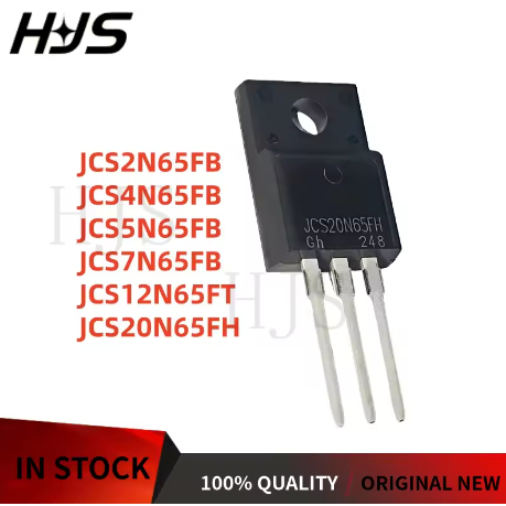 10 ชิ้น/ล็อตใหม่ JCS2N65FB JCS4N65FB JCS20N65FH JCS7N65FB JCS12N65FT JCS5N65FB TO-220F MOS หลอด