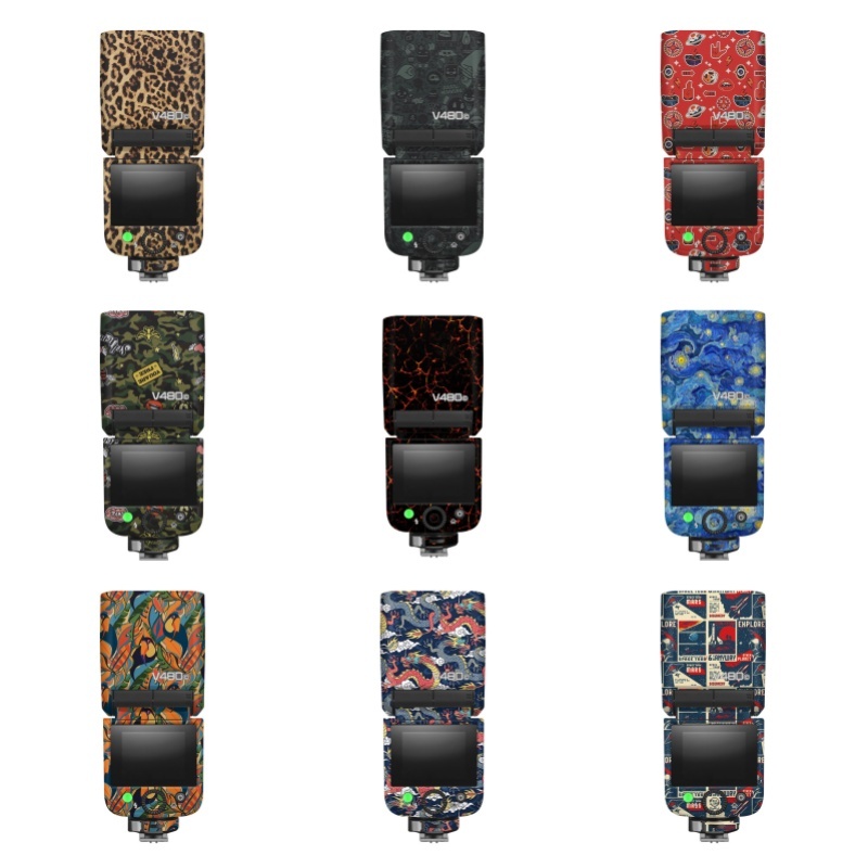 ฟิล์มกันรอยสำหรับ Trigger Godox เหมาะสำหรับฟิล์มกันรอย Trigger Godox V480, ฟิล์มกันรอยแฟลช Godox V48