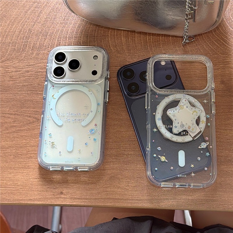 IPhone 17 Pro max 16 Pro max เคสโทรศัพท์กระบวนการ TPU รูปแบบดาวเคราะห์สีสันสดใส