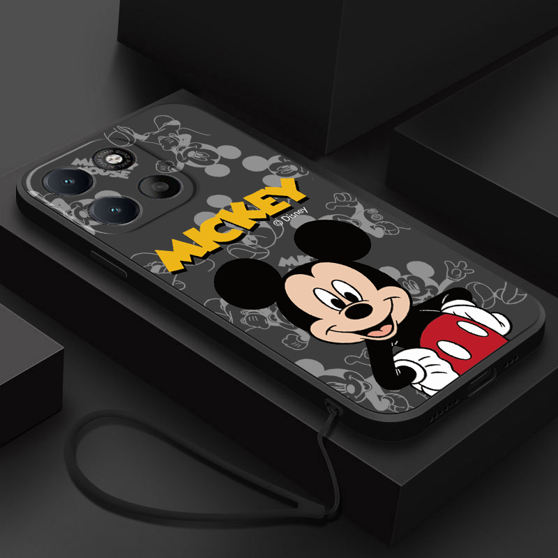 Honor X6C X8C X5C Plus Premium Silicon Disney Case Cute Mickey Case Soft Cover