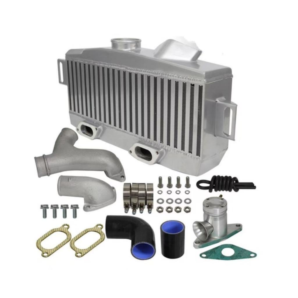 Top-Mount Intercooler Y ท่อท่อชุดสําหรับ 08-20 Subaru WRX STI EJ255 EJ257+BOV