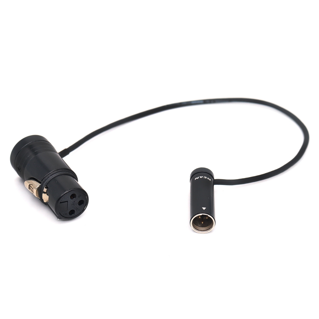 Low-Profile TA3M 3Pin ชาย XLR 3Pin หญิงสําหรับ Blackmagic Pocket Cinema กล้อง URSA Cine/mini por
