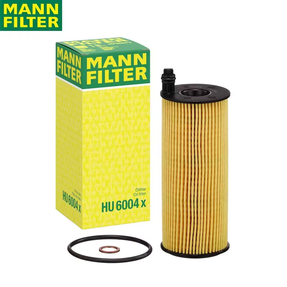 MANN FILTER HU6004x กรองน้ํามันสําหรับ BMW ALPINA B.BOVENSIEPEN MINI TOYOTA แหวนปิดผนึกด้านบน 11 42 