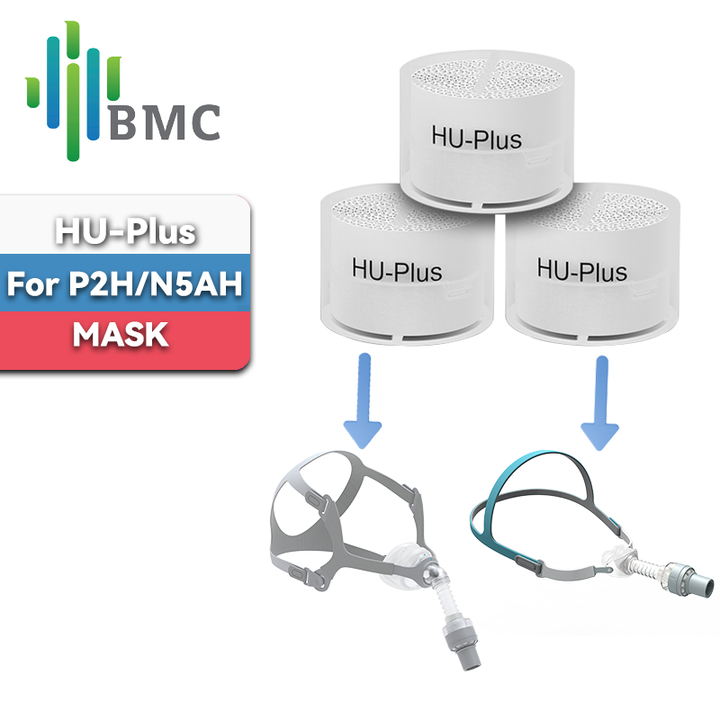 BMC HU-PLUS สําหรับ P2H N5AH หน้ากากความชื้นกรอง CPAP Auto CPAP M1 MINI เครื่อง HU PLUS