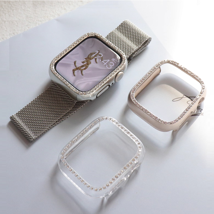 Starlight สําหรับ Amazfit Bip 6 สายคล้อง Bling Amazfit Bip 6 กรณีนุ่ม Huami Bip 6 สายคล้องป้องกันเพช