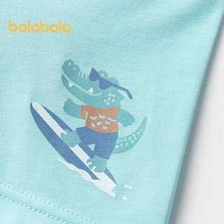 Balabala Boys ชุดชั้นใน 5 ชิ้น สำหรับเด็ก ทำจากคอตตอนระบายอากาศ น่าสวมใส่ทั้งวันและโรงเรียน
