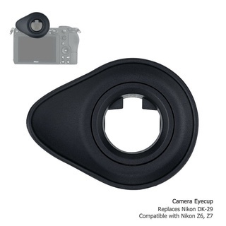 ช่องมองภาพกล้องรูปไข่ Eyecup ช่องมองภาพสําหรับ Nikon Z7 Z6 Z5 Z6II Z7II เช่น DK-29