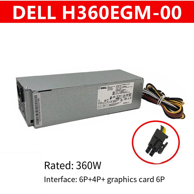 DELL DELL Power Supply 5060 3060 7060MT SFF500W Host Power Supply H500EGM-0 กราฟิกการ์ด 8P