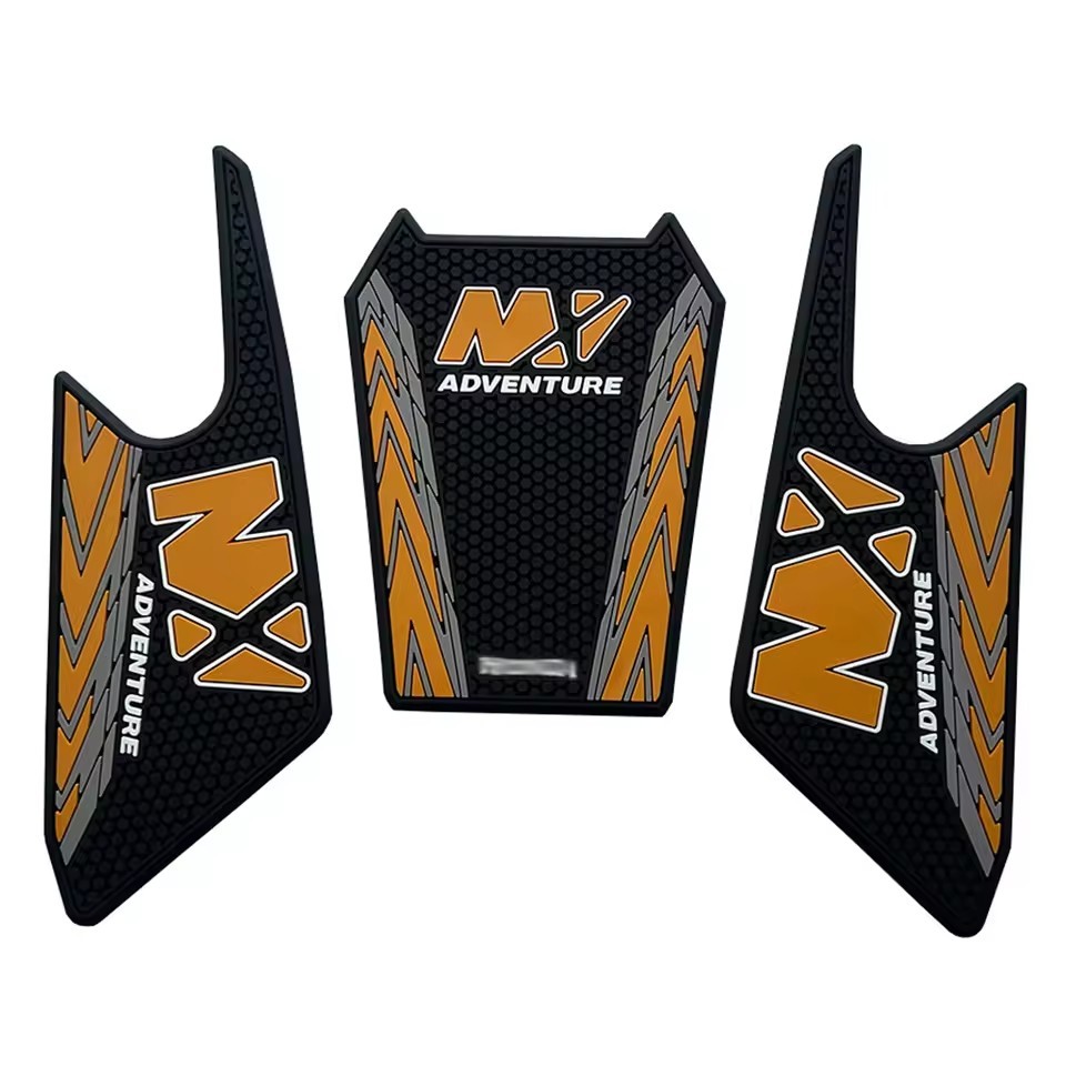 รุ่นใหม่ 2024 สําหรับ Honda NX400 NX500 รถจักรยานยนต์ Pad Protector 3D สติกเกอร์ยาง Decal แก๊สเข่า G