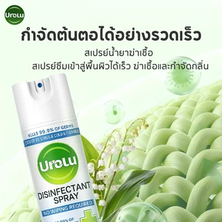 (แพ็กเกจอยู่ระหว่างการเปลี่ยนแปลง)Urolu Spray สเปรย์ทำความสะอาดพื้นผิว กลิ่นหอมอ่อน ลดเชื้อโรค ใช้ได้ทุกห้อง 465ml
